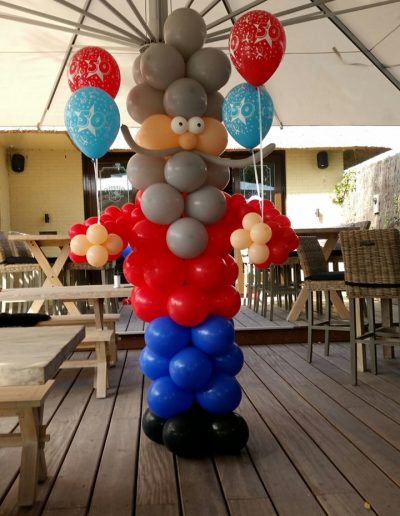 Abraham ballonnenfiguur